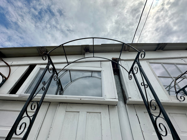 8 Foot 10 Inch Wrought Iron Arbor GS6058