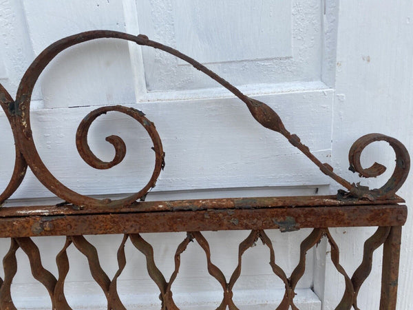 Antique Iron Gate GS00215 - 33 1/2" wide x 41 1/4" tall