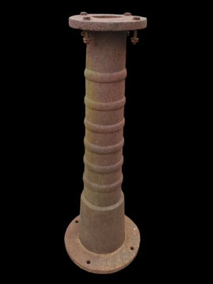 Ornate Cast Iron Well Water Pump Base 28 3/8