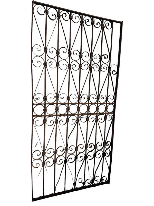 Antique Wrought Iron 64" Tall Gate GA20663