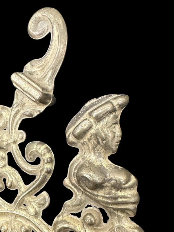 Pair of Antique Brass Chandelier Arms GA20710