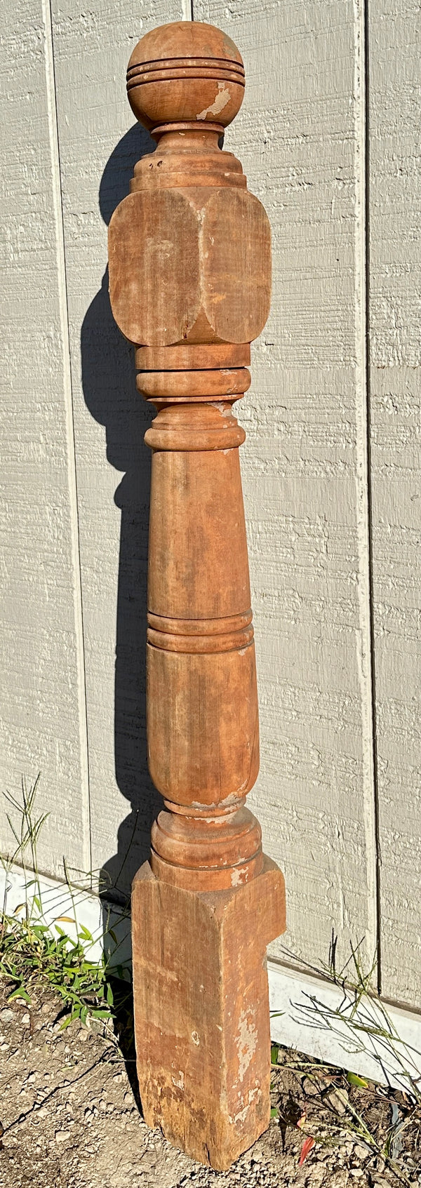 Pine Ball Top Newel Post GA20449