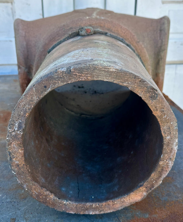 Terracotta Double Pipe Chimney Pot GA20475