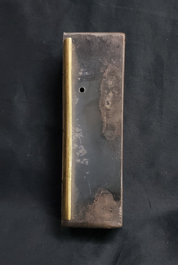 Reproduction Left or Right Side Rim Lock Keeper 5 3/4" x 1 3/4" GS00864