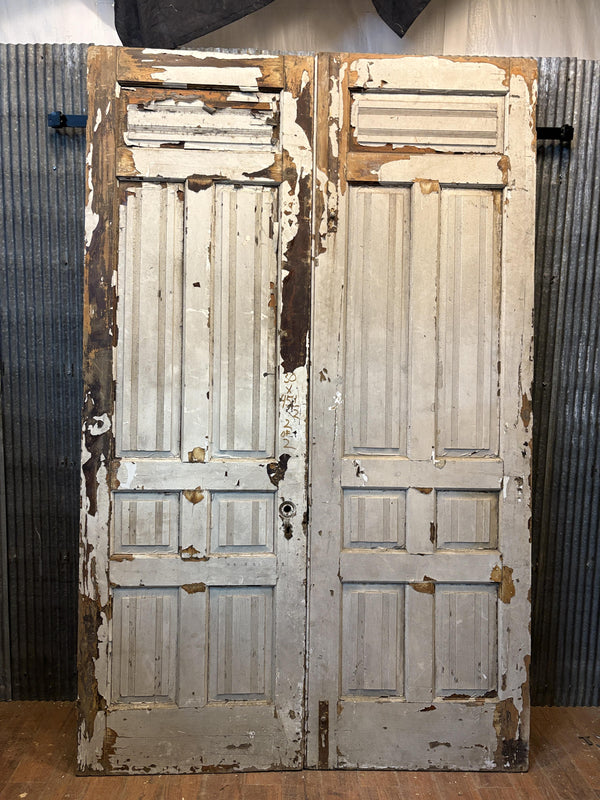 Pair of Tall 7-Panel Eastlake Doors GS6081