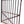Load image into Gallery viewer, Antique Wrought Iron Gate w/ Cross-Hatch Design- 66.75" T x 50.25" W - GA21043
