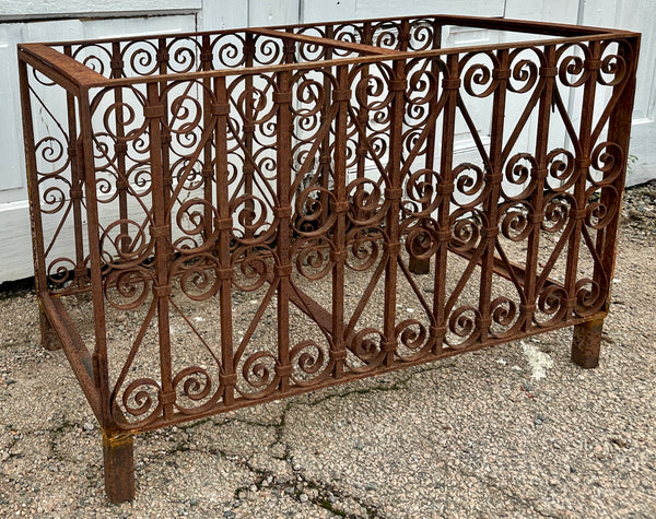 Repurposed Antique Iron Table Base GA20341