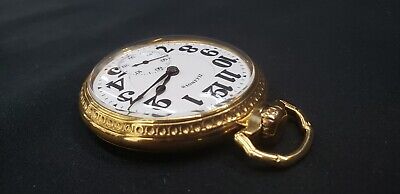 1923 Illinois Bunn 10K Gold Filled 21 Ruby Jewel Pocket Watch