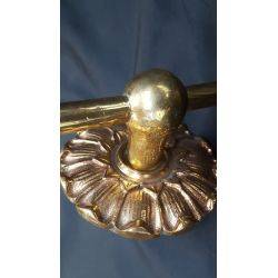 Set of 4 Ornate Heavy Duty Art Nouveau Brass & Bronze Door Pulls GA1090