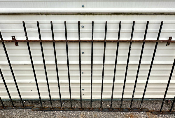 41 Linear Ft of Restored Iron Window Grates GA20439