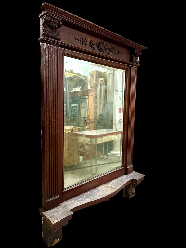Victorian Entry Mirror w/ Shelf GA20385
