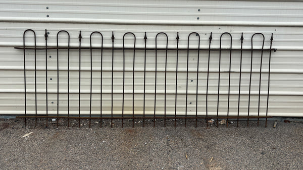 47 Feet of Wrought Iron Fence Panels GA21223