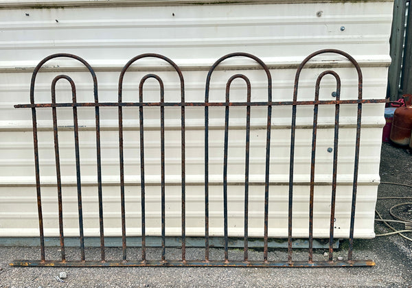 62 Linear Feet of Antique Iron Hairpin Fencing GA20441