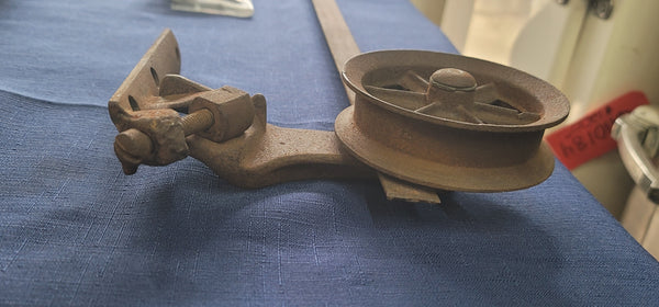 Rare 1880's 2 Sets of Cast Iron Pocket Door Wheel Rollers w/ Screws GS00652