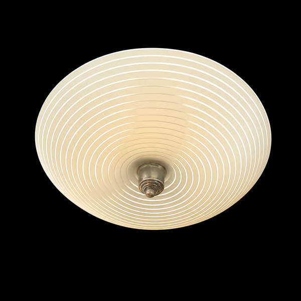 Pair of Mid Century Modern 5 Light Flush Mount Lights GS011022