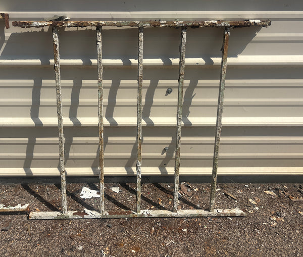 29 Feet of Wrought Iron Decorative Fence Panels GA21258