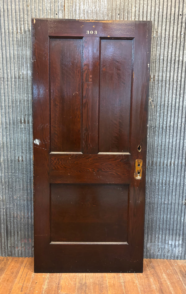 3-Panel Wooden Door GA21462