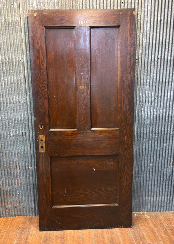 3-Panel Wooden Door GA21479