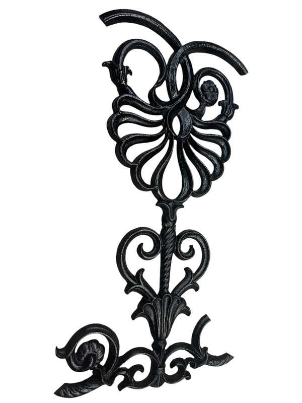 Restored Antique Iron Decorative Fence Panel GA20708