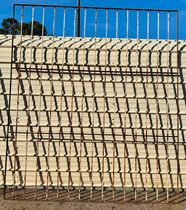 9Ft Tall Wrought Iron Fencing - 5 Panels in Set GA20515