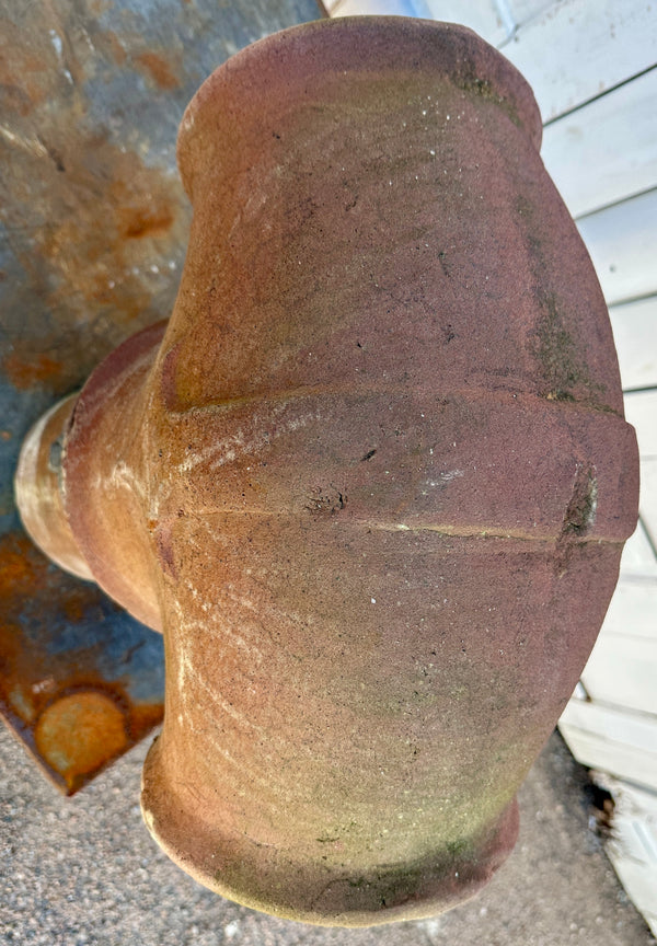 Terracotta Double Pipe Chimney Pot GA20475