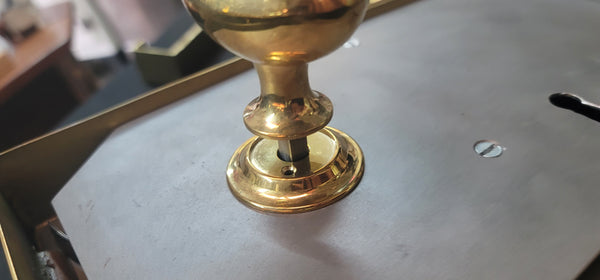New Reproduction Left & Right Ball & Ball Solid Brass Rim Lock Sets GS00784