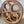 Load image into Gallery viewer, Pair of Industrial Cast Iron Cart Wheels GA20924
