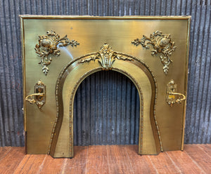Solid Brass Fireplace Surround GA21438