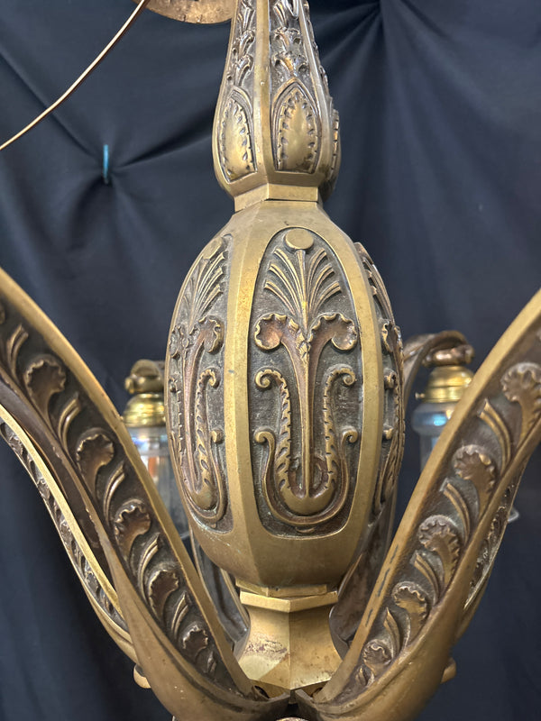 Brass 6-Light Chandelier GA21275
