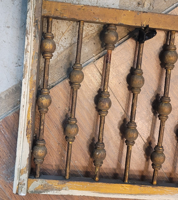 Long Vintage Victorian Wooden Fretwork 118 1/2" x 12" GS00899