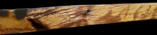 1780's Hand-hewn Pitt Sawn White Oak Beam 98" x 7 3/4" x 4" GAM0109