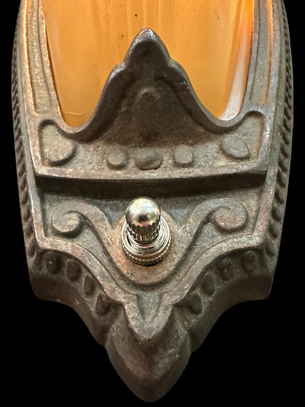 Vintage Art Deco Slip Shade Wall Sconce by Puritan GA20712