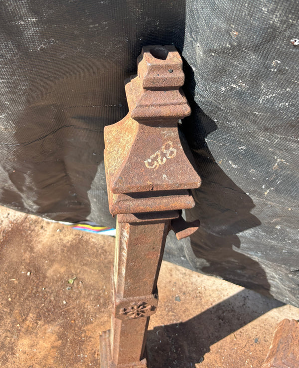 Pair of Cast Iron Newel Posts GA21630