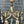 Load image into Gallery viewer, Antique Art Nouveau Brass 6-Light Chandelier - 23" T x 21" W - GA21032
