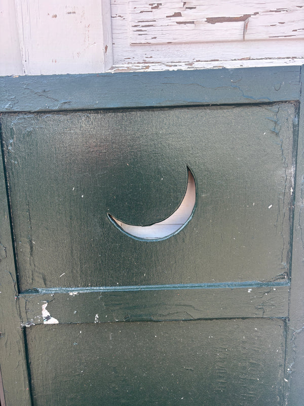 Pair of Crescent Moon Shutters GA21203
