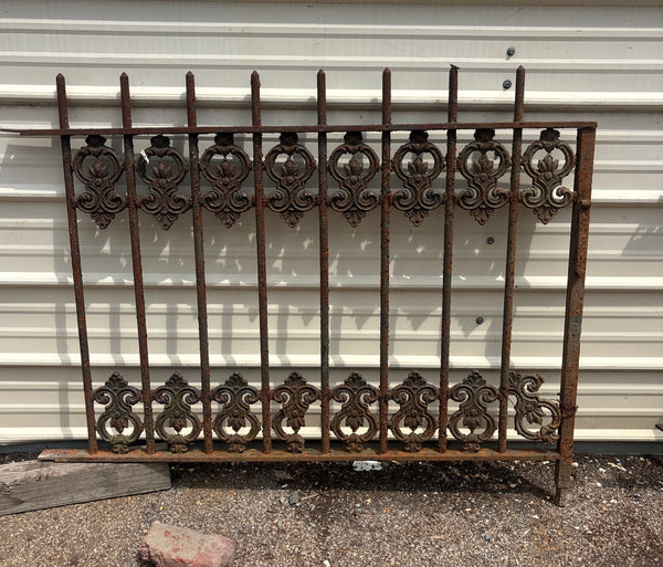 4 Foot Iron Fence Panel GA21298