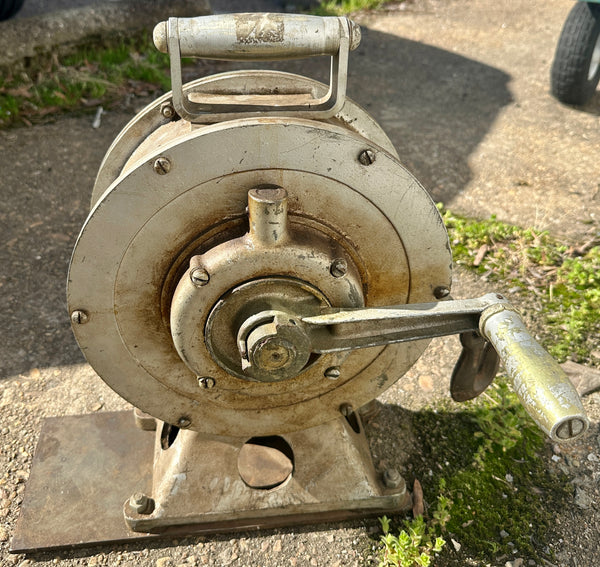 WWII 1/2 Ton U.S. Navy Portable Bomb Hoist Mark VI - GA20803