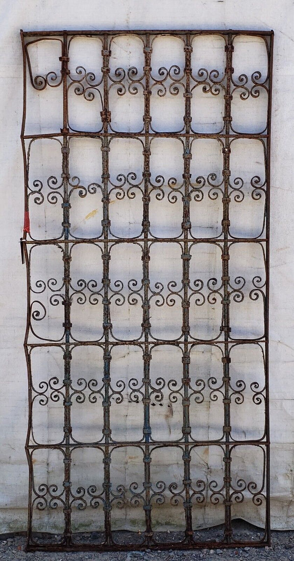 Ornate Wrought Iron Gate 76" Tall by 36" Wide #GA9401
