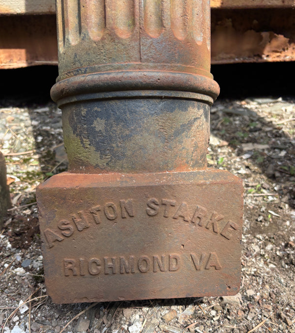 Set of 7 Cast Iron Posts GA21587