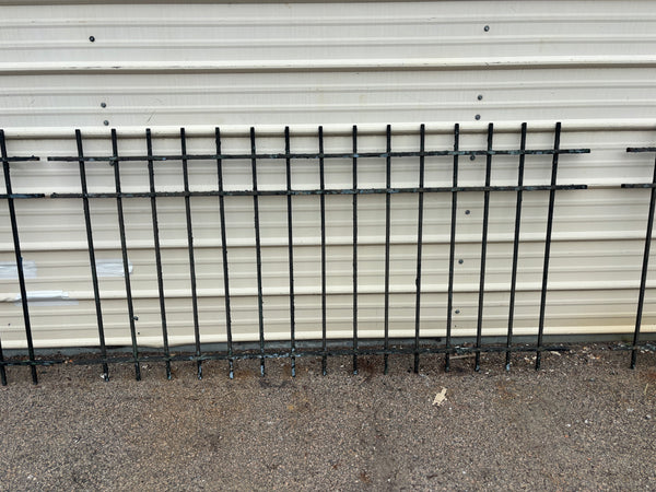 11 Steel Picket Fence Panels GA21220