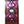Load image into Gallery viewer, Pair of Framed Red &amp; Purple Stained Glass Windows GA21075
