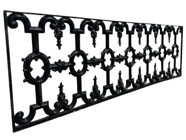 Ornate Restored  Antique Wrought Iron Fencing GA20892
