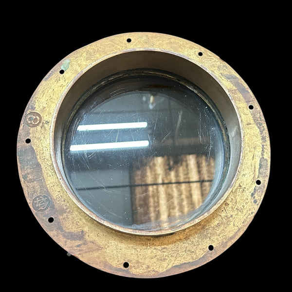 Vintage 8" Wilcox Crittenden (WC) Bronze Porthole GA20282