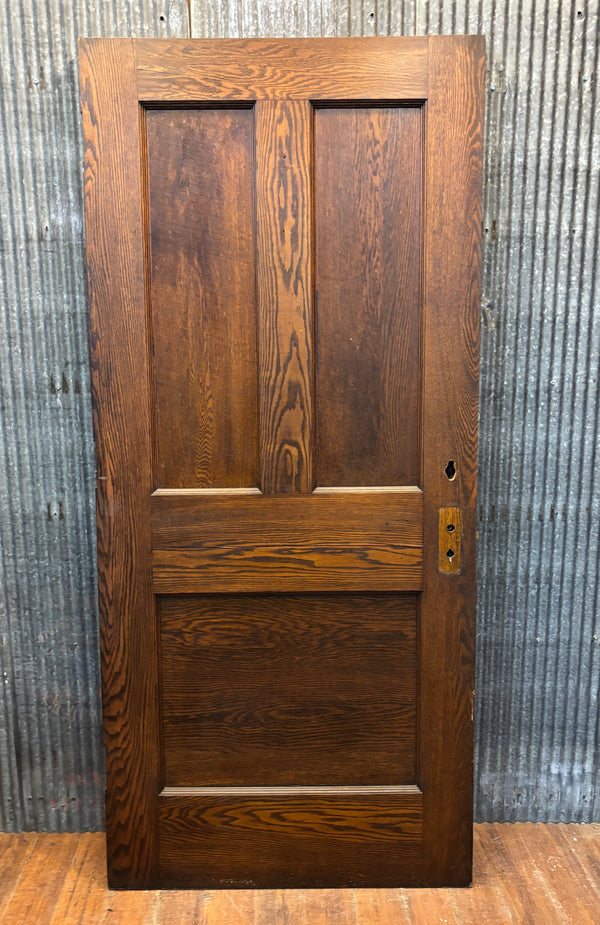 3-Panel Wooden Door GA21464