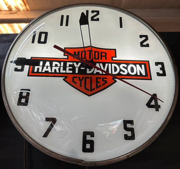 Vintage Harley Davidson Round Wall Clock GA20359