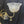 Load image into Gallery viewer, 6 Light Brass Chandelier w/ Frosted Glass Shades GS010982
