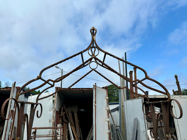 8 Ft Wrought Iron Arbor GA20279
