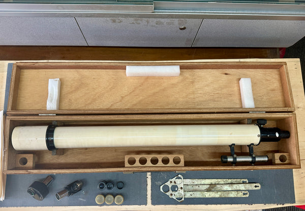 Vintage Unitron Model 114 60mm Altazimuth Refractor Telescope GA20699