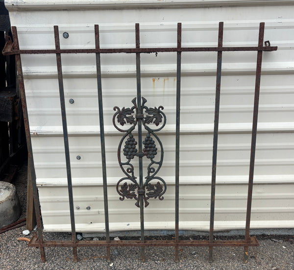 3 Foot Decorative Wrought Iron Fence Panel GA21283
