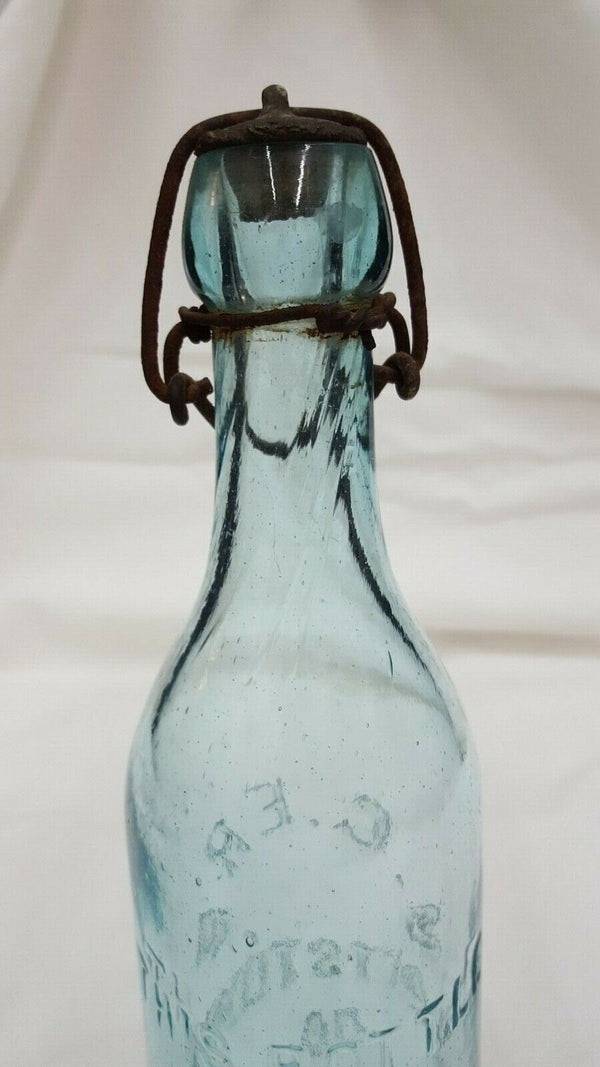 1800s M.G. Erb Pottstown Pennsylvania Champagne Beer Bottle GS00695